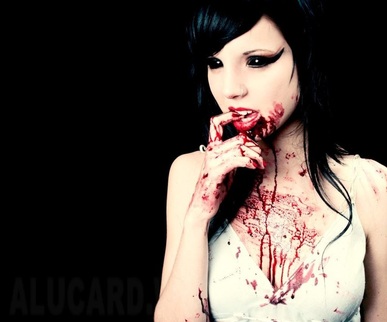 blood sangue gothic girl