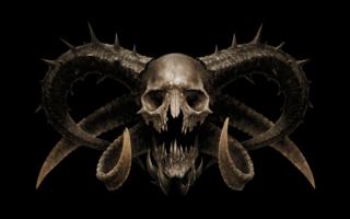 caveira wallpaper skull plano-de-fundo imagem hd diablo